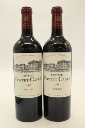 (2) 2018 Chateau Pontet-Canet, Pauillac [RP98]