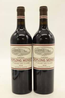 (2) 2018 Chateau Troplong Mondot, Saint-Emilion Grand Cru [JR18] [RP96]