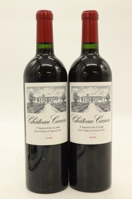 (2) 2018 Chateau Canon, Saint-Emilion Grand Cru [RP97] [JR18]