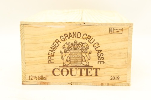 (12) 2019 Chateau Coutet, Sauternes - Barsac, 375ml [JR16] [RP95-97]