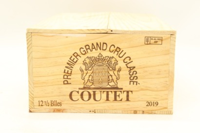 (12) 2019 Chateau Coutet, Sauternes - Barsac, 375ml [JR16] [RP95-97]
