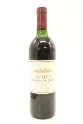 (1) 1990 Te Mata Estate 'Awatea' Cabernets - Merlot, Hawke's Bay