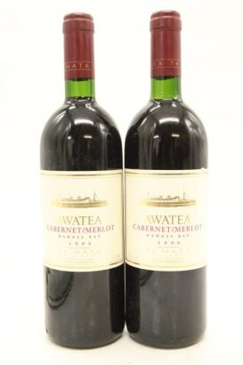 (2) 1994 Te Mata Estate Awatea Cabernets Merlot, Hawke's Bay