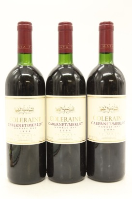 (3) 1994 Te Mata Estate Coleraine, Hawke's Bay