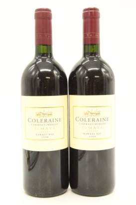 (2) 1998 Te Mata Estate Coleraine, Hawke's Bay