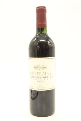 (1) 1990 Te Mata Estate Coleraine, Hawke's Bay