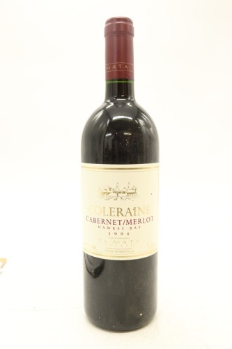 (1) 1994 Te Mata Estate Coleraine, Hawke's Bay