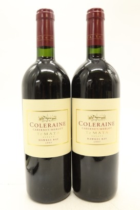 (2) 1997 Te Mata Estate Coleraine, Hawke's Bay