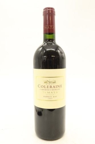 (1) 1997 Te Mata Estate Coleraine, Hawke's Bay