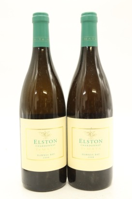 (2) 1998 Te Mata Estate Elston Chardonnay, Hawke's Bay