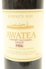 (1) 1986 Te Mata Estate 'Awatea' Cabernets - Merlot, Hawke's Bay - 2