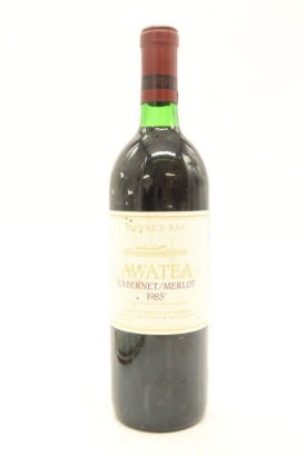 (1) 1985 Te Mata Estate 'Awatea' Cabernets - Merlot, Hawke's Bay