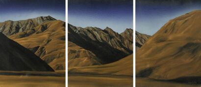 CRAIG GALLIEN Matukituki Valley (triptych)