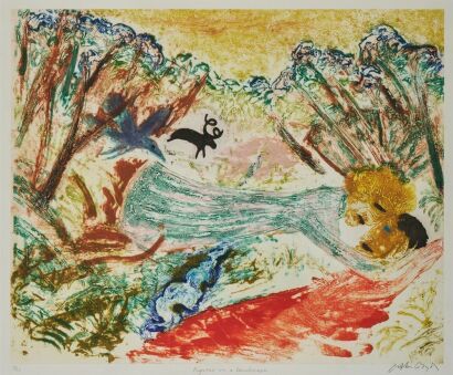 ARTHUR BOYD Figure in a Landscape