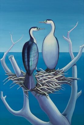 CHRISTINE SMITH Two Wth a Nest