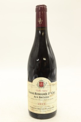 (1) 2019 Domaine Bruno Clavelier Aux Brulees Vieilles Vignes, Vosne-Romanee Premier Cru