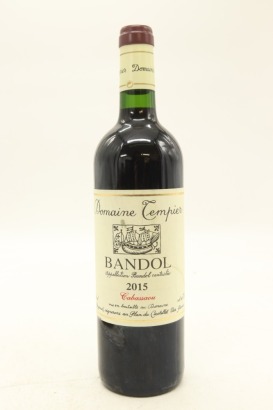 (1) 2015 Domaine Tempier Bandol Rouge Cuvee Cabassaou, Provence