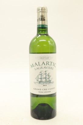 (1) 2015 Chateau Malartic Lagraviere Blanc, Pessac Leognan