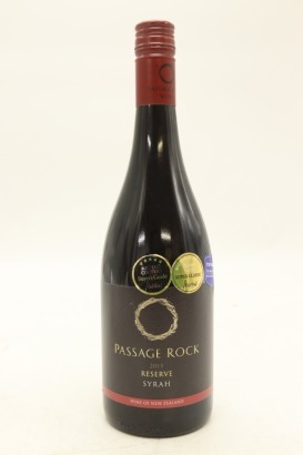 (1) 2015 Passage Rock Reserve Syrah, Waiheke Island
