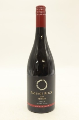 (1) 2020 Passage Rock Reserve Syrah, Waiheke Island