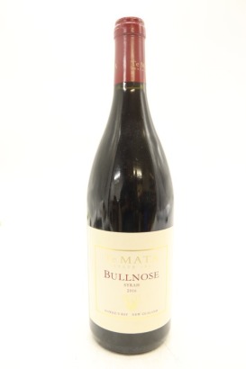 (1) 2016 Te Mata Estate Bullnose Syrah, Hawke's Bay