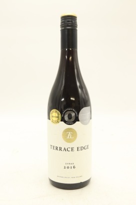 (1) 2016 Terrace Edge Syrah, Waipara Valley