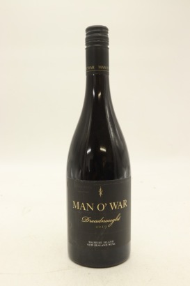 (1) 2019 Man O' War Dreadnought Syrah, Waiheke Island