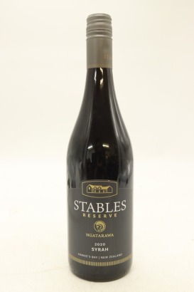(1) 2020 Ngatarawa Stables Reserve Syrah, Hawke's Bay