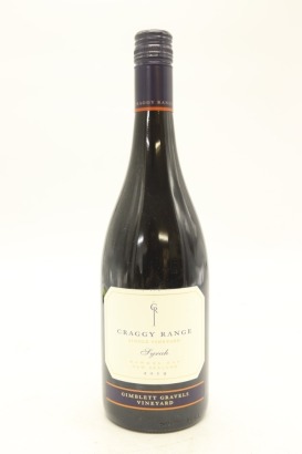 (1) 2019 Craggy Range Single Vineyard Syrah, Gimblett Gravels [JR16.5]