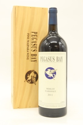 (1) 2011 Pegasus Bay Merlot - Cabernet Sauvignon, Waipara, 1500ml (GB)