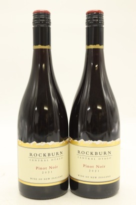 (2) 2021 Rockburn Pinot Noir, Central Otago