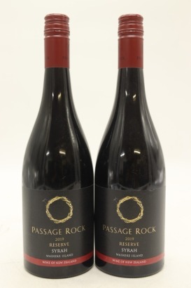(2) 2019 Passage Rock Reserve Syrah, Waiheke Island