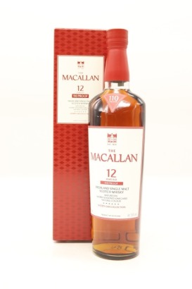 (1) The Macallan 110 Proof Sherry Oak Cask 12 Year Old Single Malt Scotch Whisky, Speyside, 55% ABV (GB)
