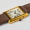 Vermeil, Cartier, Must de Cartier Tank, Quartz Wristwatch, circa 1977 - 1982 - 2
