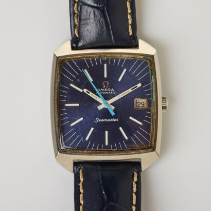 Stainless Steel, 34mm OMEGA Seamaster Key‑bolt Compressor Case Wristwatch