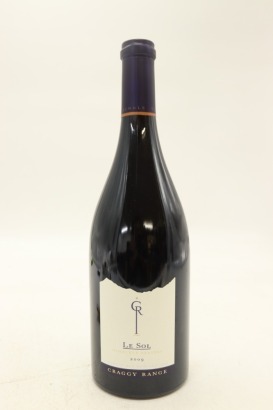 (1) 2009 Craggy Range Le Sol Syrah, Gimblett Gravels