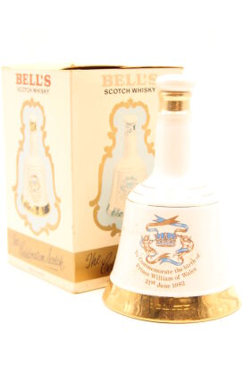 (1) 1982 Bell's 'Prince William of Wales Decanter' Blended Scotch Whisky, 500ml