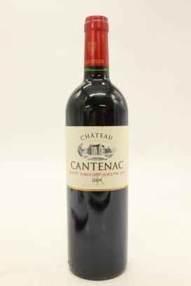 (1) 2009 Chateau Cantenac, Saint-Emilion Grand Cru