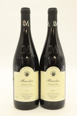 (2) 2014 Les Vin L. Metairie Marselan, France