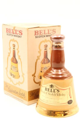 (1) Bell's Ceramic Whisky Decanter, 375ml, Circa 1980s (GB)
