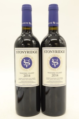 (2) 2014 Stonyridge Vineyard Larose, Waiheke Island