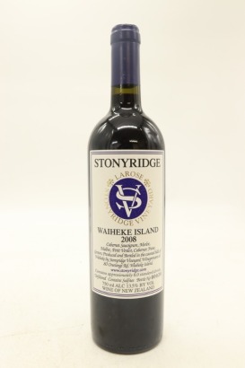 (1) 2008 Stonyridge Vineyard Larose, Waiheke Island
