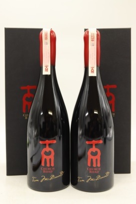(2) 2020 Church Road Tom Syrah, Hawke's Bay (GB)