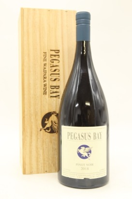 (1) 2018 Pegasus Bay Pinot Noir, Waipara Valley, 1500ml [JR16.5] (GB)