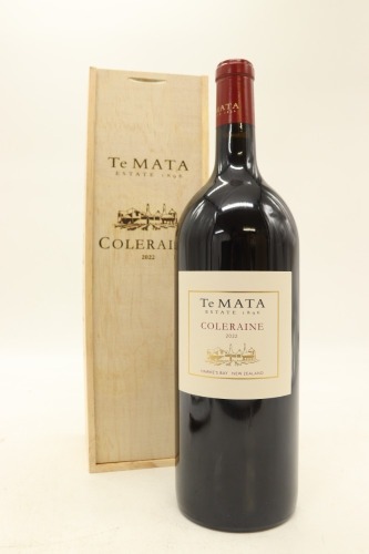 (1) 2022 Te Mata Estate Coleraine, Hawke's Bay, 1500ml (GB)