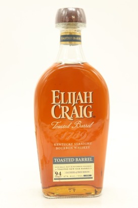 (1) Elijah Craig Toasted Barrel Straight Bourbon Whiskey, Kentucky, 750ml, 47% ABV