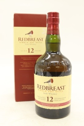 (1) Redbreast 12 Year Old Single Pot Still Irish Whiskey, County Cork, 40% ABV (GB)