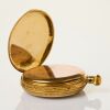 18ct Yellow Gold, 33mm Outer Case, Swiss, Gilt Dial, Ladies Fob Watch - 4