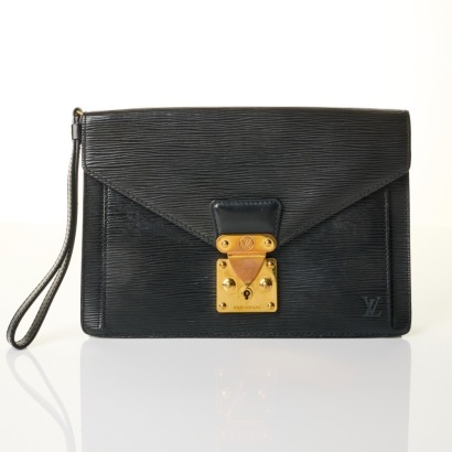 Louis Vuitton, Kouril Black Epi Sellier Dragonne