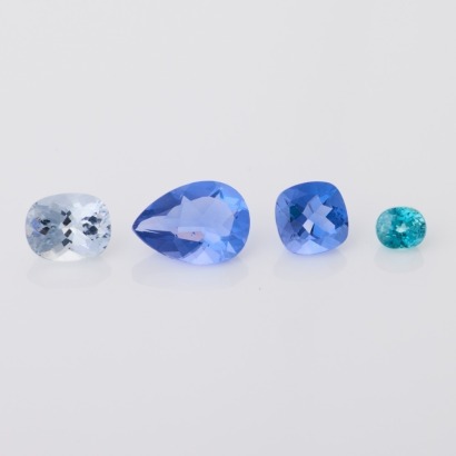 Parcel of Colour Change Fluorite / 2.50ct Aquamarine / 1.24ct Zircon Gemstones
